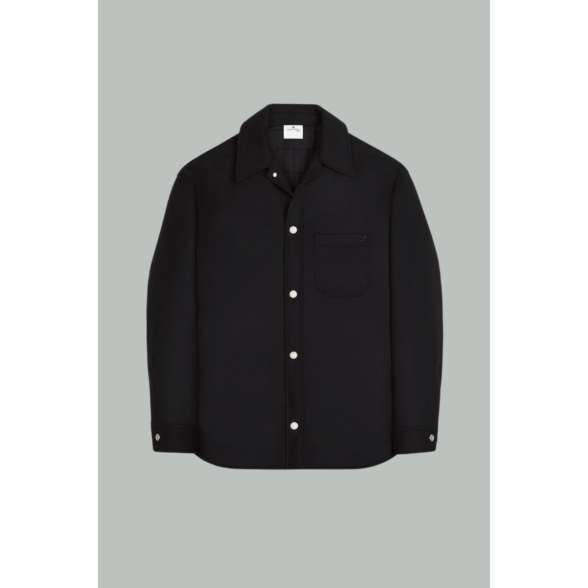 Veste Overshirt Noir - COURRÈGES