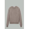 Pull Cassandre Cachemire Taupe - SAINT LAURENT