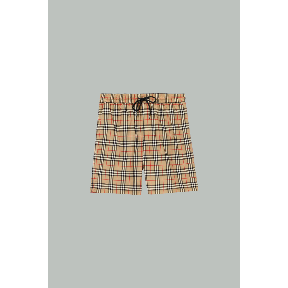 Short de Bain Check - Beige - BURBERRY