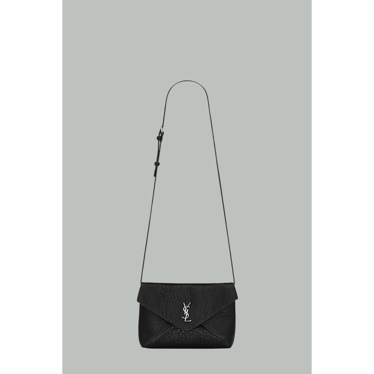 Cassandre Enveloppe Messenger en cuir - Noir - SAINT LAURENT