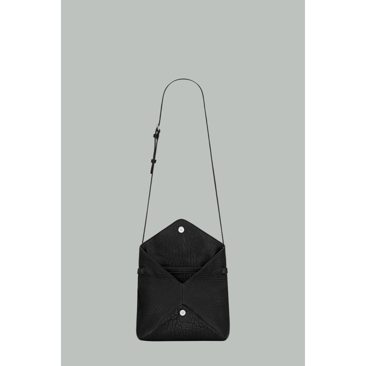 Cassandre Enveloppe Messenger en cuir - Noir - SAINT LAURENT