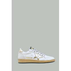 Baskets Ball Star Femme - Blanc / Or - GOLDEN GOOSE