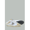 Mules Super-Star Femme - Cappuccino / Blanc - GOLDEN GOOSE