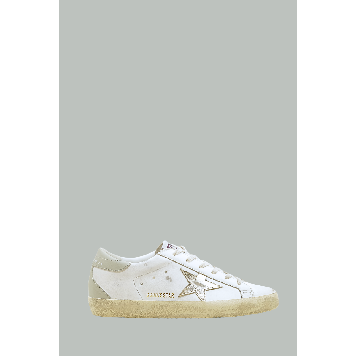 Baskets Super-Star Femme - Blanc / Gris / Platine - GOLDEN GOOSE