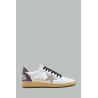 Baskets Ball Star Femme - Blanc / Violet  - GOLDEN GOOSE