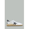 Baskets Ball Star Homme - Blanc / Noir - GOLDEN GOOSE