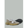 Baskets Dad-Star Homme - Taupe / Argent / Blanc - GOLDEN GOOSE