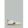 Baskets Ball Star Homme - Blanc / Bleu - GOLDEN GOOSE