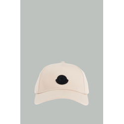 Casquette en gabardine de coton - Beige - MONCLER