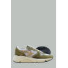 Baskets Running Sole Femme - Kaki - GOLDEN GOOSE