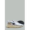 Baskets Running Sole Femme - Blanc / Argenté - GOLDEN GOOSE