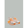 Baskets Be Right Back Femme - Blanc / Orange - OFF WHITE
