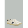 Baskets Super-Star Homme  - Blanc / Navy - GOLDEN GOOSE