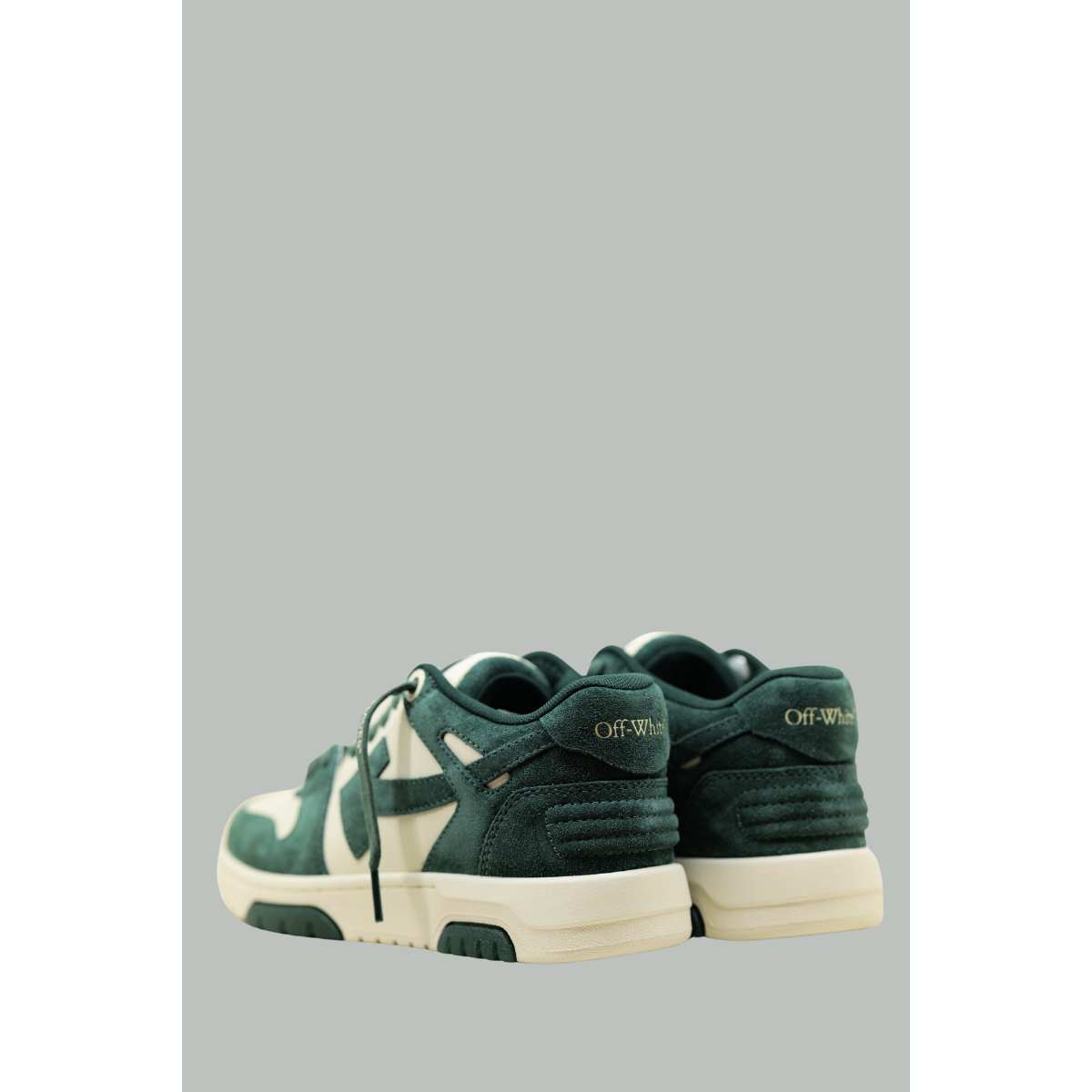 Baskets Out of office Femme - Vert - OFF WHITE