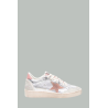 Baskets Ball Star Femme - Argent / Rose - GOLDEN GOOSE
