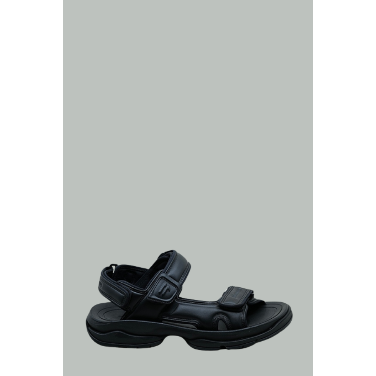 Sandale Tourist en cuir synthétique - Noir - BALENCIAGA