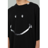 T-shirt Imprimé Smiley - Noir - MAISON MIHARA YASUHIRO