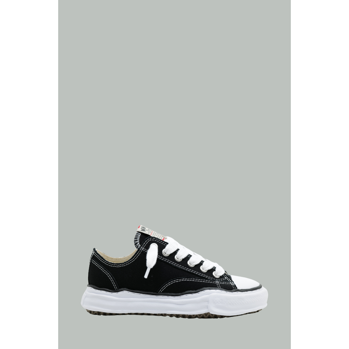 Baskets Peterson En Toile - Homme - Noir - MAISON MIHARA YASUHIRO