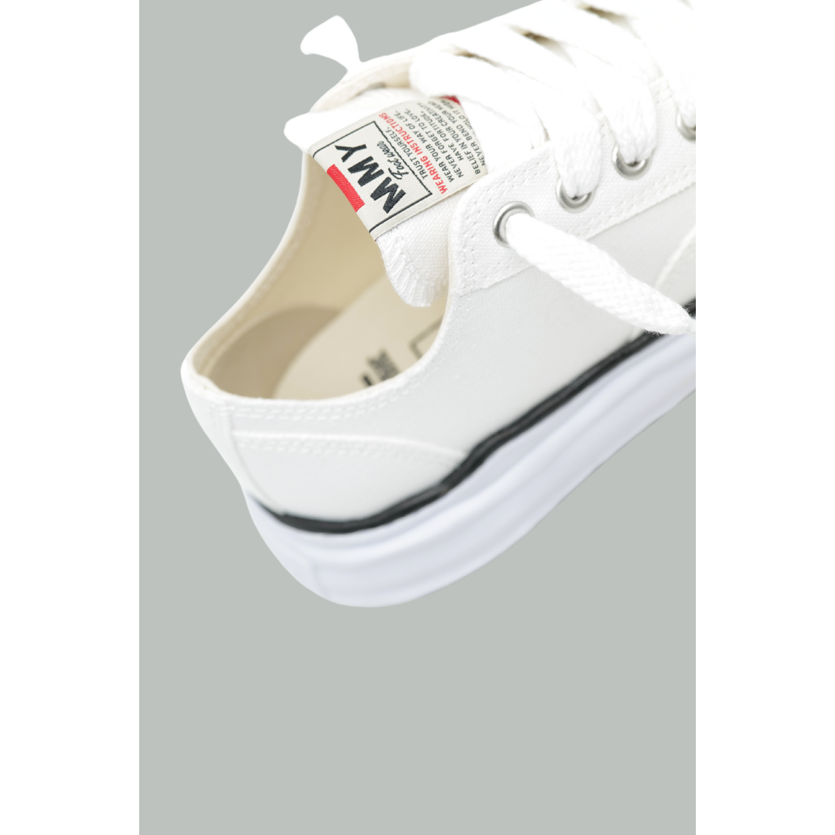 Baskets Peterson En Toile - Homme - Blanc - MAISON MIHARA YASUHIRO