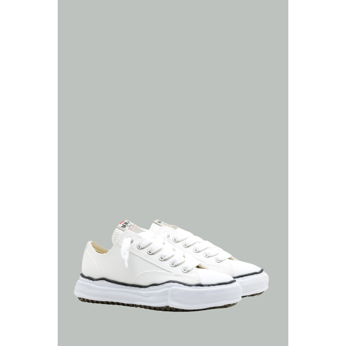 Baskets Peterson En Toile - Homme - Blanc - MAISON MIHARA YASUHIRO