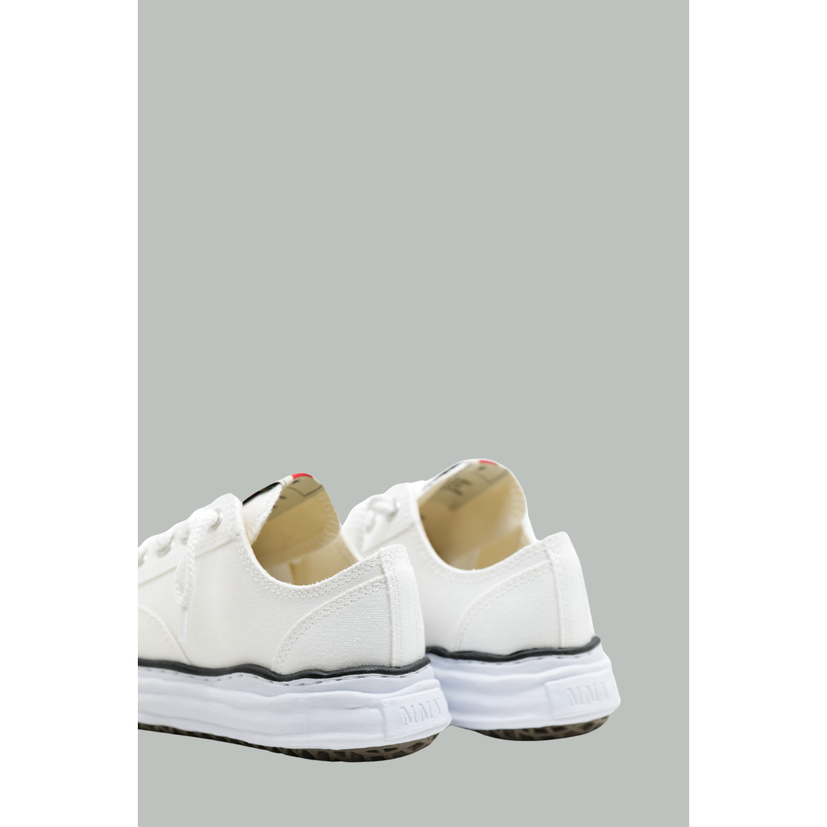 Baskets Peterson En Toile - Homme - Blanc - MAISON MIHARA YASUHIRO