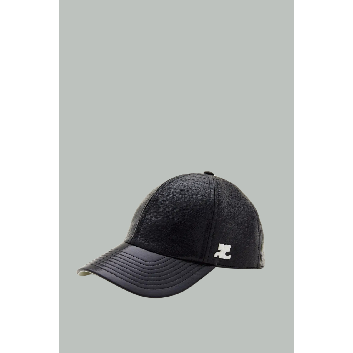 Casquette Vinyle Réédition - Noir - COURRÈGES