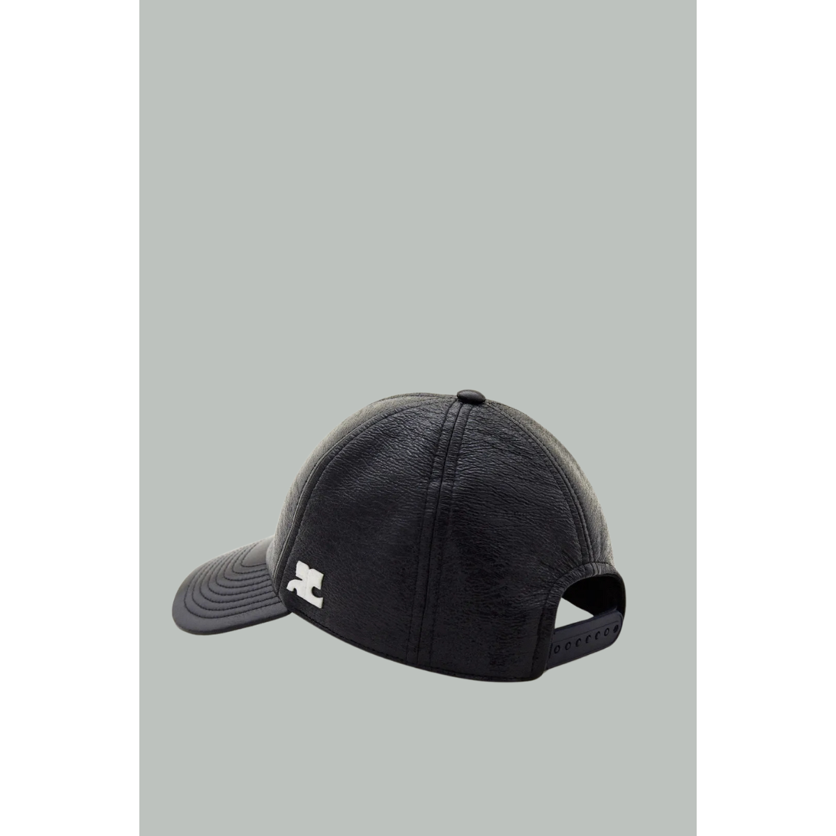 Casquette Vinyle Réédition - Noir - COURRÈGES