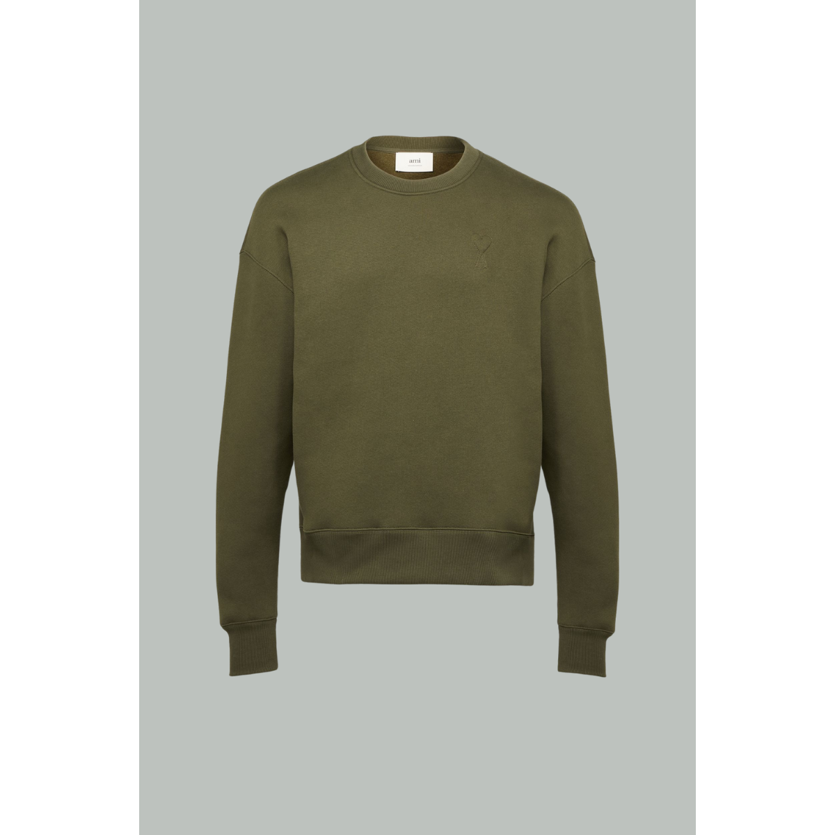 Sweatshirt Ami de coeur - Vert - AMI PARIS