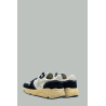Baskets Running Sole Femme - Blanc /Bleu /Argenté - GOLDEN GOOSE