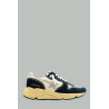 Baskets Running Sole Femme - Blanc /Bleu /Argenté - GOLDEN GOOSE