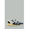 Baskets Running Sole Femme - Blanc /Bleu /Argenté - GOLDEN GOOSE