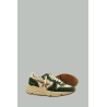 Baskets Running Sole Femme - Blanc/ Vert/ Argenté - GOLDEN GOOSE