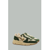 Baskets Running Sole Femme - Blanc/ Vert/ Argenté - GOLDEN GOOSE