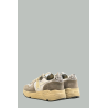 Baskets Running Sole Femme - Gris/Python - GOLDEN GOOSE
