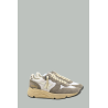 Baskets Running Sole Femme - Gris/Python - GOLDEN GOOSE