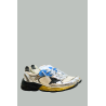 Baskets Dad-Star homme - Blanc/Bleu/Argent - GOLDEN GOOSE