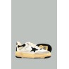 Baskets Forty2 Homme - Blanc/Noir - GOLDEN GOOSE