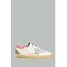 Baskets Super-Star Femme - Blanc/ Glace/ Rose clair - GOLDEN GOOSE