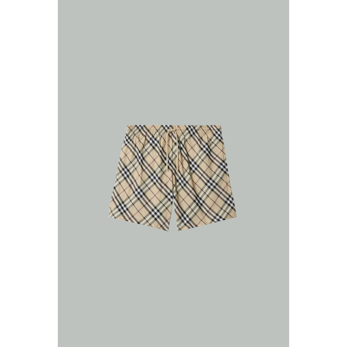 Short de bain Check - Beige - BURBERRY