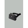 Sac à bandoulière en cuir - Noir - PRADA