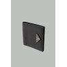 Portefeuille en Cuir grainé - Noir - PRADA