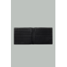 Portefeuille en Cuir grainé - Noir - PRADA