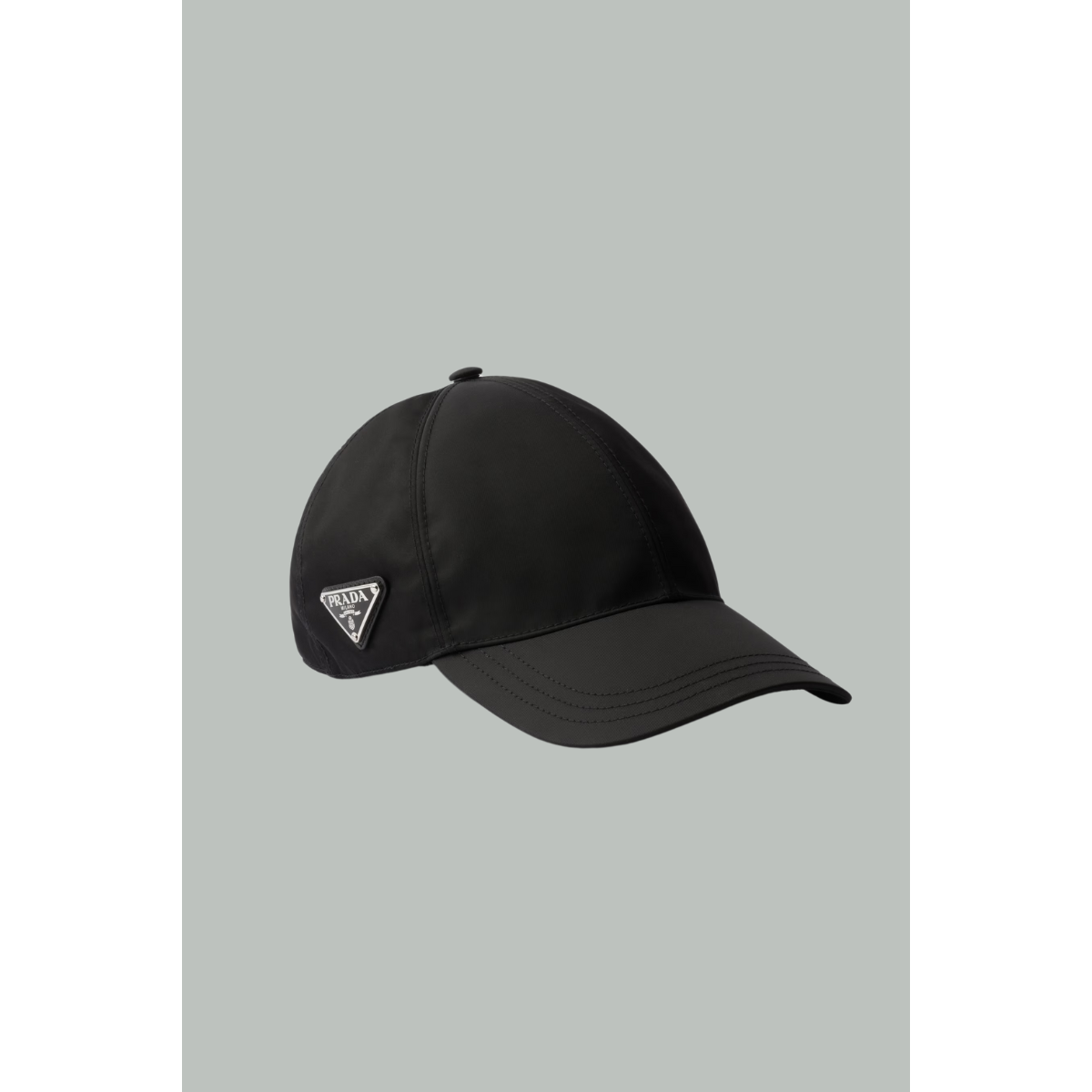 Casquette de baseball en Re Nylon - Noir - PRADA