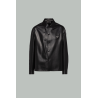 Chemise en cuir Nappa - Noir - PRADA