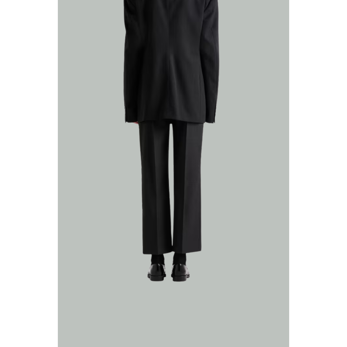 Pantalon en gabardine - Anthracite - PRADA