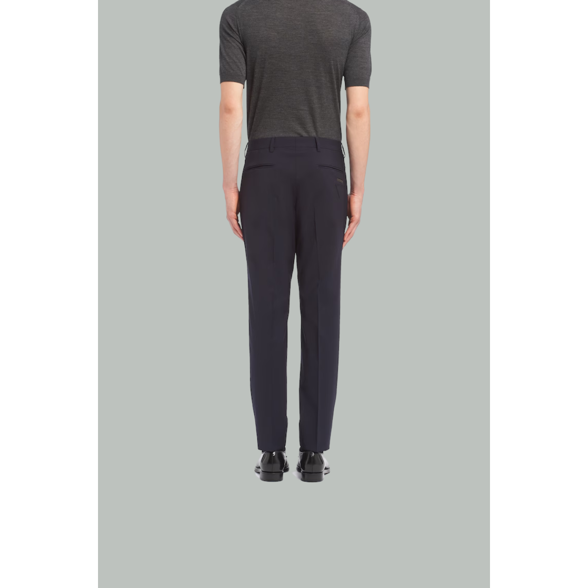 Pantalon zip - Noir - PRADA