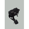 Sac porté épaule en Re-Nylon et cuir Saffiano - Noir - PRADA