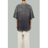 T-shirt Délavé - Noir -  MAISON MIHARA YASUHIRO