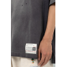 T-shirt Délavé - Noir -  MAISON MIHARA YASUHIRO
