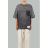 T-shirt Délavé - Noir -  MAISON MIHARA YASUHIRO